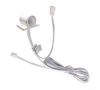 Feegow Module de détecteur de mouvement DC 12 V - Mini interrupteur à capteur PIR à intensité variable avec détecteur de mouvement LED infrarouge (blanc)