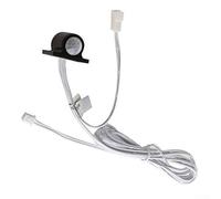 Feegow Module de détecteur de mouvement DC 12 V - Mini interrupteur à capteur PIR à intensité variable avec détecteur de mouvement, interrupteur LED infrarouge (noir)