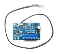 Feegow Module de ventilateur thermostat pour PWM, régulateur de vitesse de ventilateur PC, module de refroidissement automatique haute température pour ventilateurs CC à 2/3/4 fils