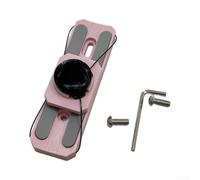 Feegow Porte-bouteille réglable pour vélo avec sangle, porte-gobelet à dégagement rapide, pour VTT de route Dahon K3, support en fil d'acier sécurisé, pour équipement de camping et de cyclisme (rose)