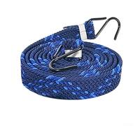 Feegow Tendeurs élastiques avec crochets très résistants, extra longs, parfaits pour sécuriser les bagages, les camps, les bâches, les meubles de jardin (2,5 m)