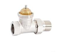 Feegow Vanne de Contrôle de Température en Laiton DN15/DN20/DN25 - Valve Thermostatique pour Radiateur - Têtes pour Bureau à Domicile (DN15)