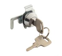 Feegow Verrou de boîte aux lettres - Serrure à came pour armoire avec clé, serrure de tiroir de caisse enregistreuse, serrure de sécurité pour boîte aux lettres, serrure de porte d'armoire, serrure de