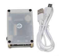 Feegow VU mètre avec écran LCD HD 2,4" True Color, 10 modes de visualisation de rythme pour analyse du spectre audio, alimenté par USB, sensibilité 42 dB, résolution 240 x 320