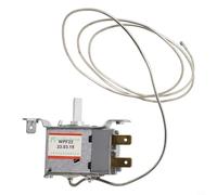 Feegow WPF-20 Mini thermostat de réfrigérateur 2 broches de -3 °C à -20 °C, sonde de 90 cm, convient pour vitrine, refroidisseur de boissons