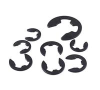 FEEIMOL Circlip E-Clips Anneau de Retenue en Acier Manganèse Bague de Retenue Interne/Externe Snap 14mm (20 pcs)