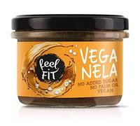 Feel FIT VEGANELA caramel salé à tartiner, sans sucre ajouté, sans huile de palme & végétalien (6 x 200 g)