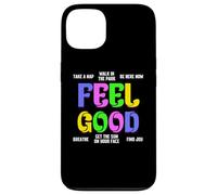 Feel Good 70’s Vintage Retro Design Groovy Feeling Coque pour iPhone 13