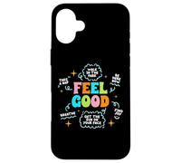Feel Good 70’s Vintage Retro Design Groovy Feeling Coque pour iPhone 16 Plus