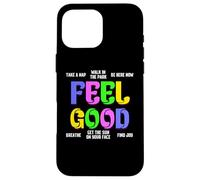 Feel Good 70’s Vintage Retro Design Groovy Feeling Coque pour iPhone 16 Pro Max