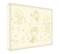 Feel Good Art FAIRYLAND1216-01IT Toile Murale, Beige, Medio (40 x 30 x 4 cm)