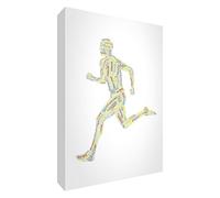 Feel Good Art Hommes de SC-15 Diamant Poli/Souvenir Symboliquement/Accessoire de Bureau Chemin de Typographie Moderne Design - Multicolore, Grand