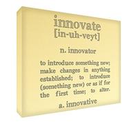 Feel Good Art Jeton/Souvenir Poli Diamant au Design Moderne 7,4 x 10,5 x 2 cm, crème, innovant