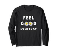 Feel Good Everyday Cadeau motivant pour homme et femme Manche Longue