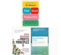 Feel-good Productivity [Hardcover], The Profits Principles & Key Strategy Tools 3 Books Collection Set