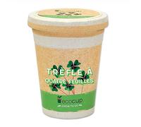 Feel Green Ecocup, Trèfle À Quatre Feuilles, Idée Cadeau (100% Ecologique), Grow-Your-Own/Kit Prêt-à-Pousser, Plantes Dans Coffee Cup 10 x 8 cm, Produit En Autriche
