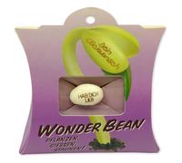 Feel Green Wonder Bean Lot de 5 haricots avec message porte-bonheur gravé - Fabriqué en Autriche - Idée cadeau durable