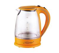 Feel Maestro Bouilloire MR-064 Orange Transparent Verre 2000 W 1,7 L