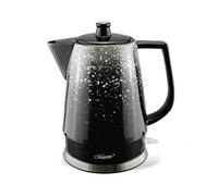 Feel Maestro Bouilloire MR-074 Noir Argent Céramique 1500 W 1,5 L