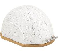 Maestro MR-1678-G Boîte à Pain, Couvercle Coulissant, Récipient de Rangement pour Garder le Pain et les Petits Pains Frais Plus Longtemps, Design Moderne, Bread Box, Blanc
