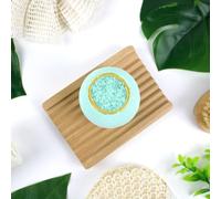 Feel Natural Bombe de Bain Garnie de Sels de Bain - Beauté - Relaxation Détente - Aromathérapie - Soins Corps - Apaise les Muscles et les Articulations - Elimine les tensions - 150 g - Senteur Monoï