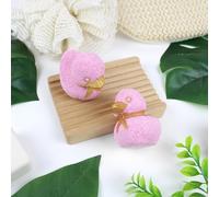 Feel Natural Bombe de Bain Moussant Canard - Relaxation Détente - Cadeau Femme - Bien-Etre - Parfum Rose - 1 x 100 grs - Ambiance Aromatherapie