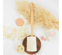 Feel Natural - Brosse Dos en Loofah Naturel - Exfoliant - Nettoyant - Stimulant Sanguin - Durable et Résistant - Pour Tout Type de Peau - 1 Unité