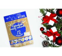 Feel Natural - Calendrier de l'Avent - Coffret de 12 Produits de Beauté Surprises Axés sur le Soin Naturel - Idée Cadeau - Pour Fille et Femme
