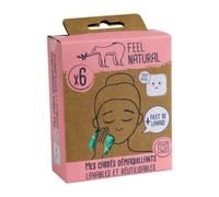 Feel Natural Coton Carre Démaquillant 6uts