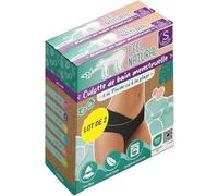 Feel Natural - Pack 2 Culottes de Bain Menstruelles Taille M - Protection Hygiénique Lavable & Réutilisable - Confort Absorbant Anti-Fuite - Flux Léger à Modéré - Séchage Rapide et Discret