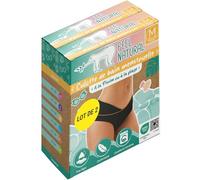 Feel Natural - Pack 2 Culottes de Bain Menstruelles Taille XXL - Protection Hygiénique Lavable & Réutilisable - Confort Absorbant Anti-Fuite - Flux Léger à Modéré - Séchage Rapide et Discret