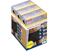 Feel Natural Pack 3 Boxer Anti Fuite Homme Protection et Confort Lavable - Taille M - Protection Urinaire Homme - Boxer Absorbant Confortable et Discret - Conçu pour Les Fuites Urinaires Adultes