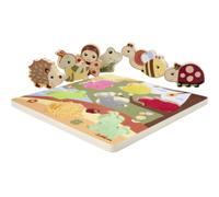 Feel Puzzle avec tissu - Bee Happy