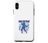 Feel The Beat DJ Girl Musique Dance Vibes Art Coque pour iPhone XS Max
