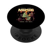 Feel The Music Dance The Beat (Déclaration drôle de Musicien) PopSockets PopGrip Adhésif