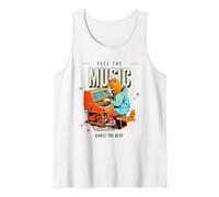 Feel The Music Dance The Beat (Graphique Amusant et Cool) Débardeur