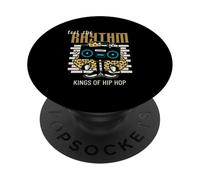 Feel The Rythm - Kings of Hip Hop (Graphique Amusant) PopSockets PopGrip Adhésif