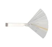 Feeler Lot de 32 outils de mesure de précision en cuivre avec échelle métrique et impériale pour l'entretien de machines d'ingénierie automobile