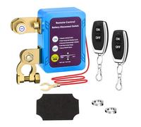 Feelhap Disjoncteur de Batterie Télécommandé Sans Fil, Interrupteur d'arrêt Automatique avec Télécommandes, Coupe Circuit Batterie 12V Coupe Batterie 240A Coupe Circuit Voiture pour ATV,Bateau,Voiture