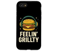 Feelin' Grillty Burger Casque Drôle Coque pour iPhone SE (2020) / 7/8