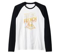 Feelin Guillotine Française Humour Sombre Révolution Meme Satire Manche Raglan