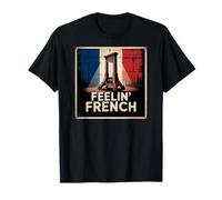 Feelin' Guillotine Française Révolution Anti-Capitalisme T-Shirt