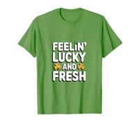 Feelin Lucky and Fresh Trèfle pour la Saint-Patrick T-Shirt