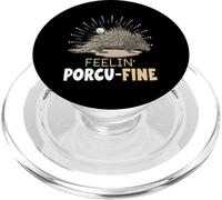 Feelin' Porcu-Fine No Hugs for Porc-Épic PopSockets PopGrip pour MagSafe