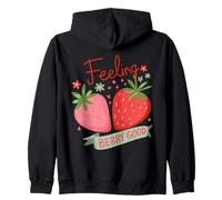 Feeling Berry Good - Piège à la fraise positif Sweat à Capuche