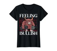 Feeling Bullish Day Trader Bougeoir Finance du marché des Stocks T-Shirt Graphique avec Valeur