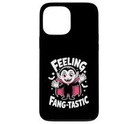 Feeling Fantastic, drôles et effrayants, Jeux de Mots d'halloween en Forme de Vampire Coque pour iPhone 13 Pro Max