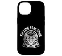 Feeling Fractious Cranky Kitty Cat Mood Feline Puns - Coque pour iPhone 14