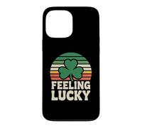Feeling Lucky Retro Casino Humor St Patricks Day Vibes Coque pour iPhone 13 Pro Max