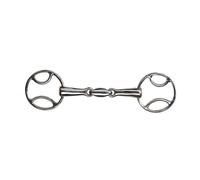 FEELING Mors de filet anatomique avec ouvertures 12,5 cm